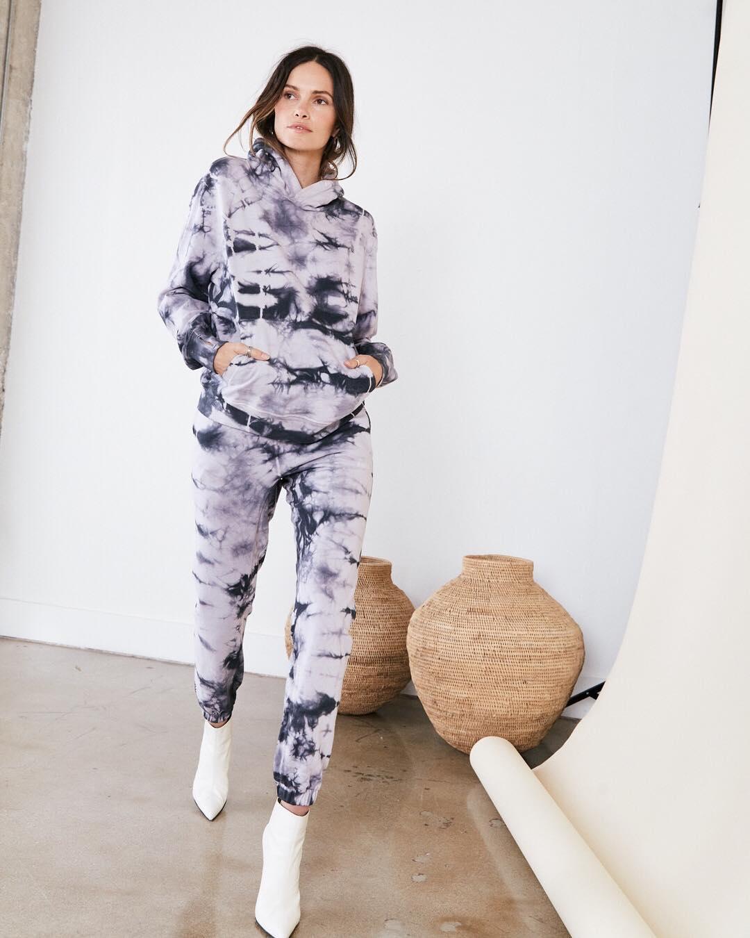 Ragdoll LA Track Pant - Lilac Tie Dye  