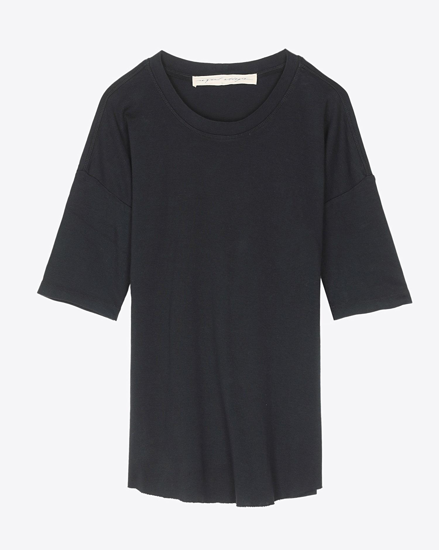 Raquel Allegra Basic Tee - Black  