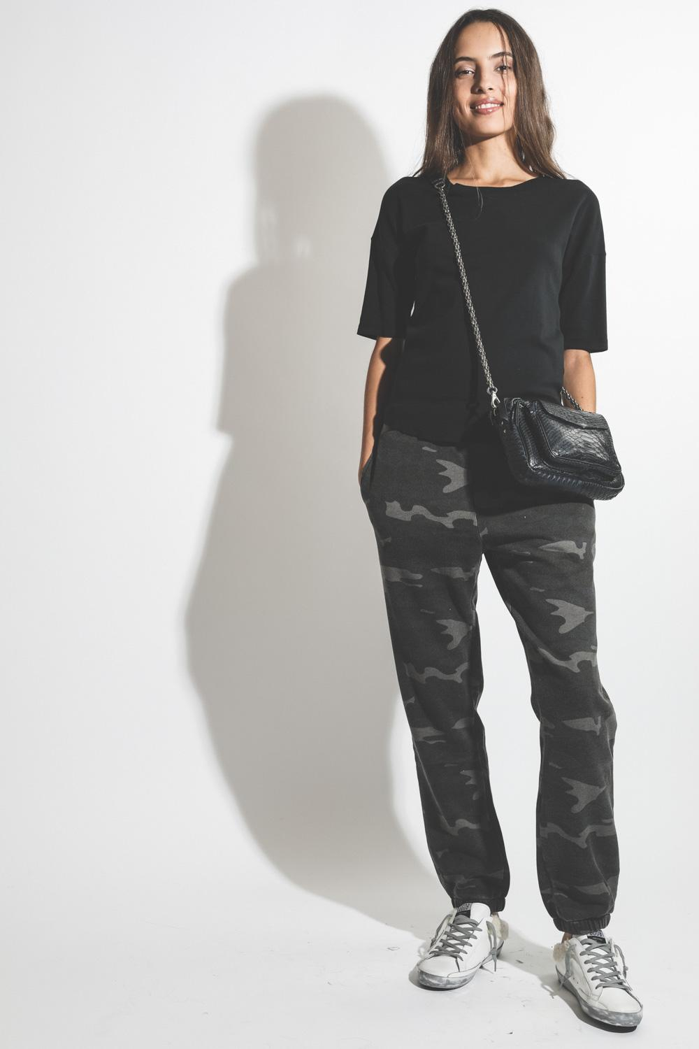 Raquel Allegra Basic Tee - Black  