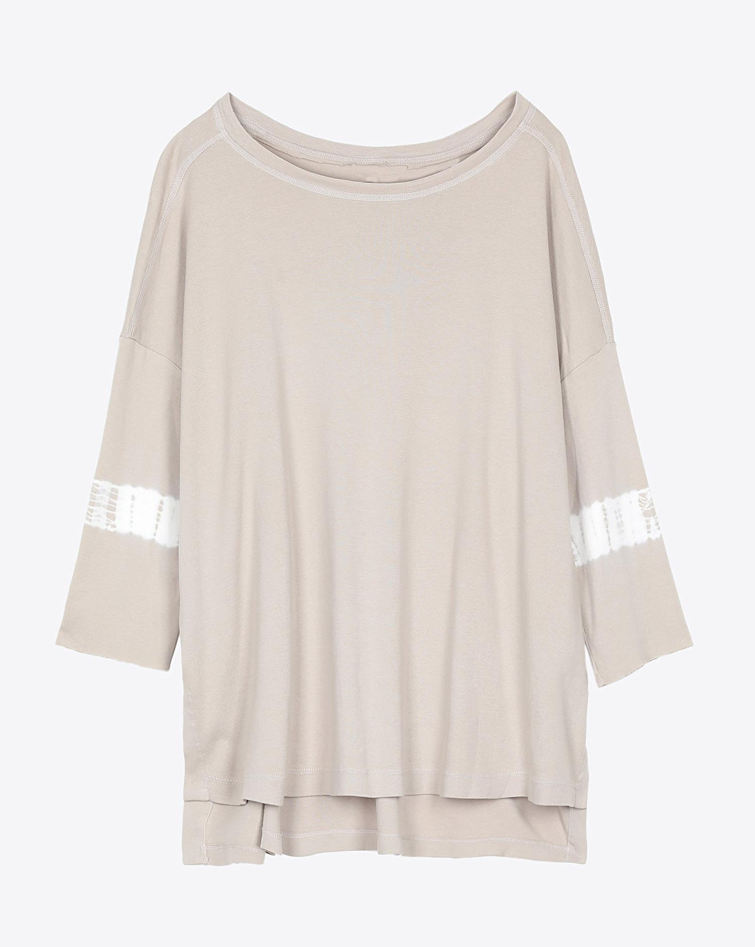Raquel Allegra Cocoon Shirt - Sand Tie Dye  