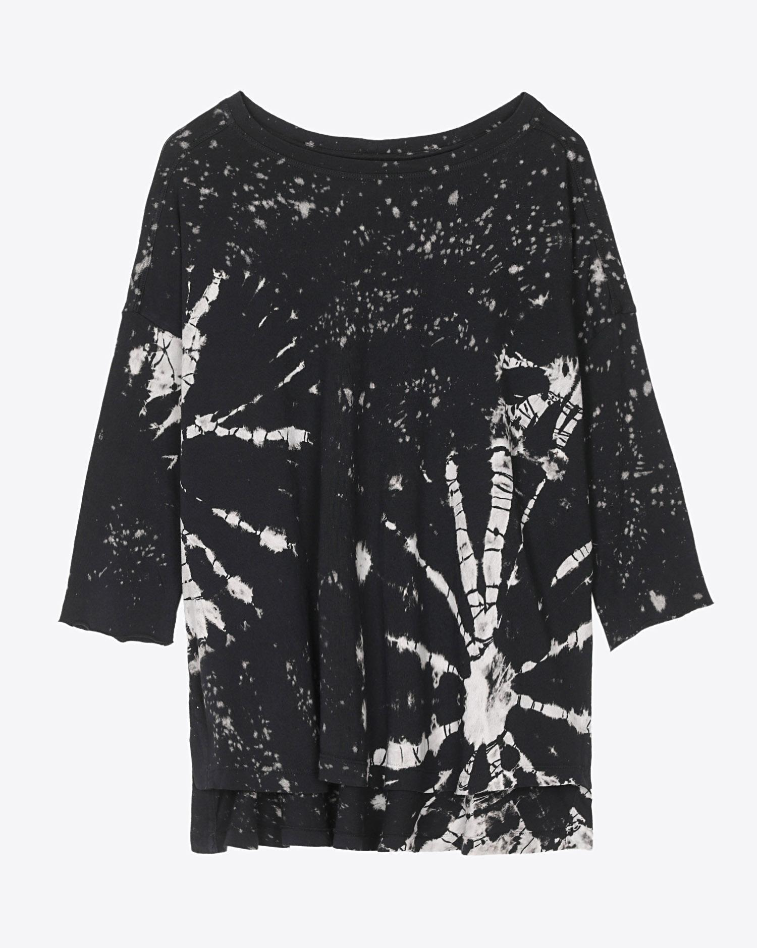 Raquel Allegra New Cocoon TD - Black Constellation Tie Dye  