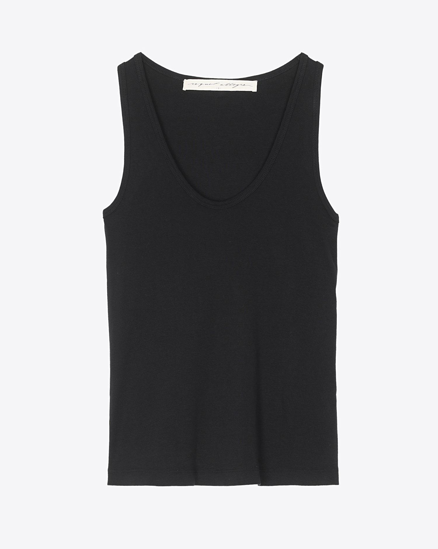 Raquel Allegra New Perfect Tank - Black  