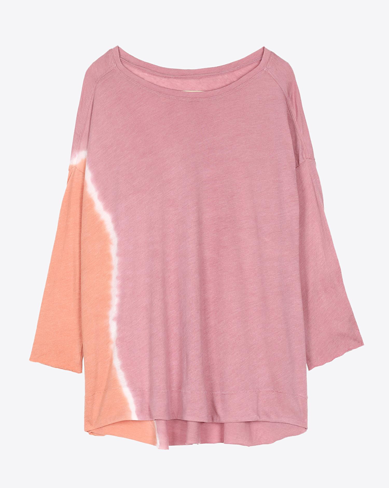 Raquel Allegra Pré-Collection 34 Sleeve Cocoon - Pink Sunrise