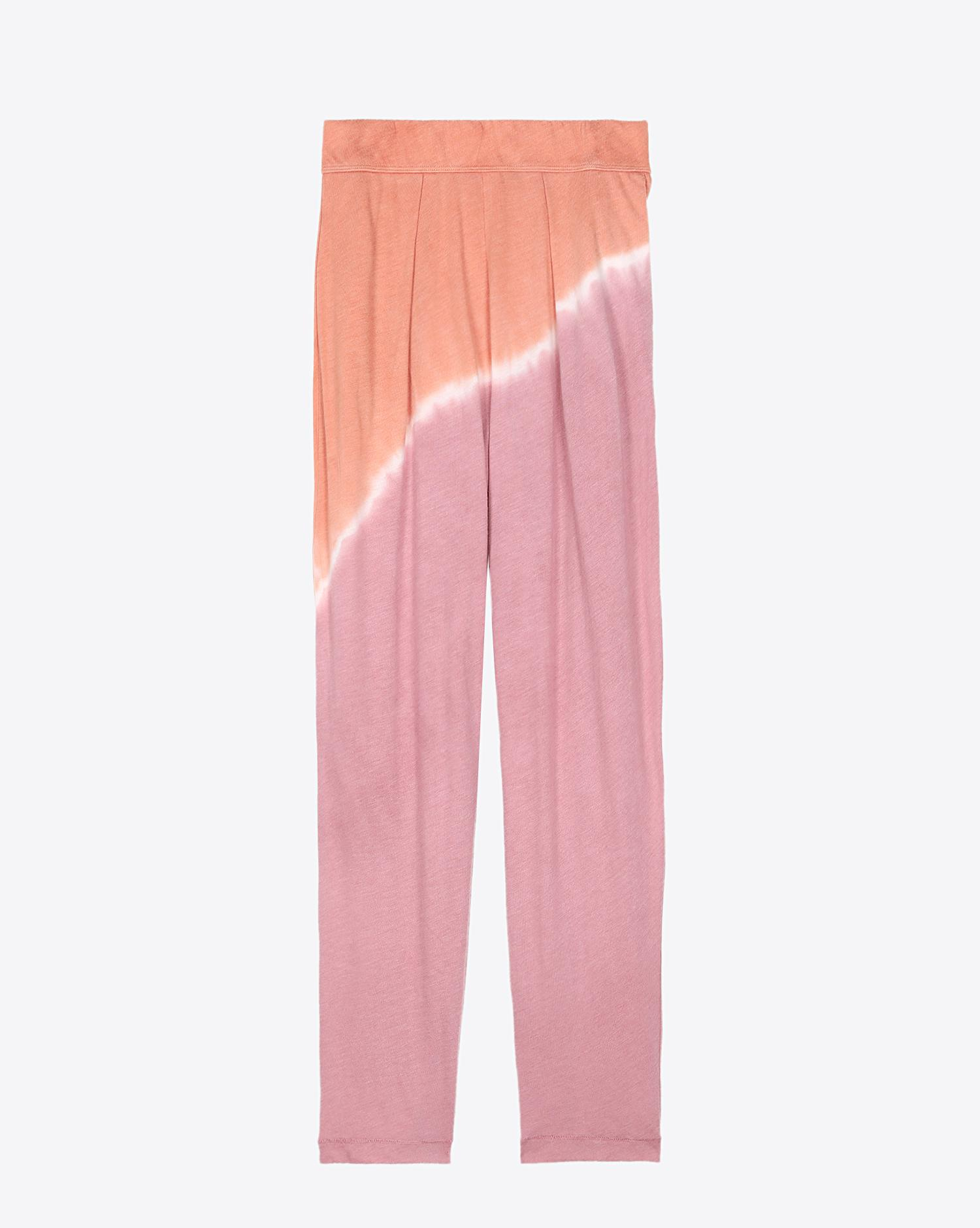 Raquel Allegra Pré-Collection Easy Pant - Pink Sunrise  