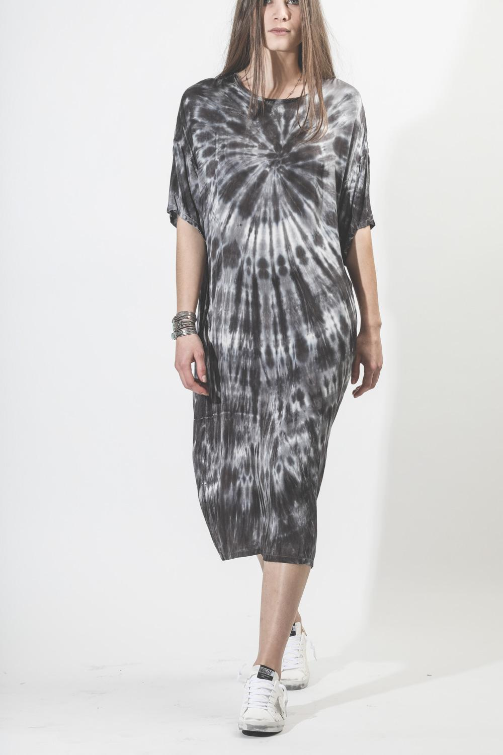 Raquel Allegra Pré-Collection T Shirt Dress - Slate  