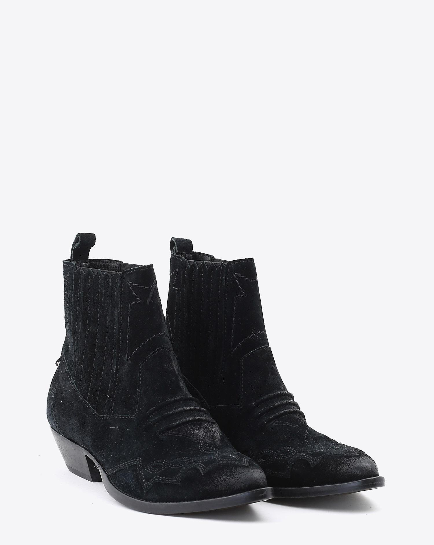 Roseanna Chaussures Boots TUCSON - Noir Suede 