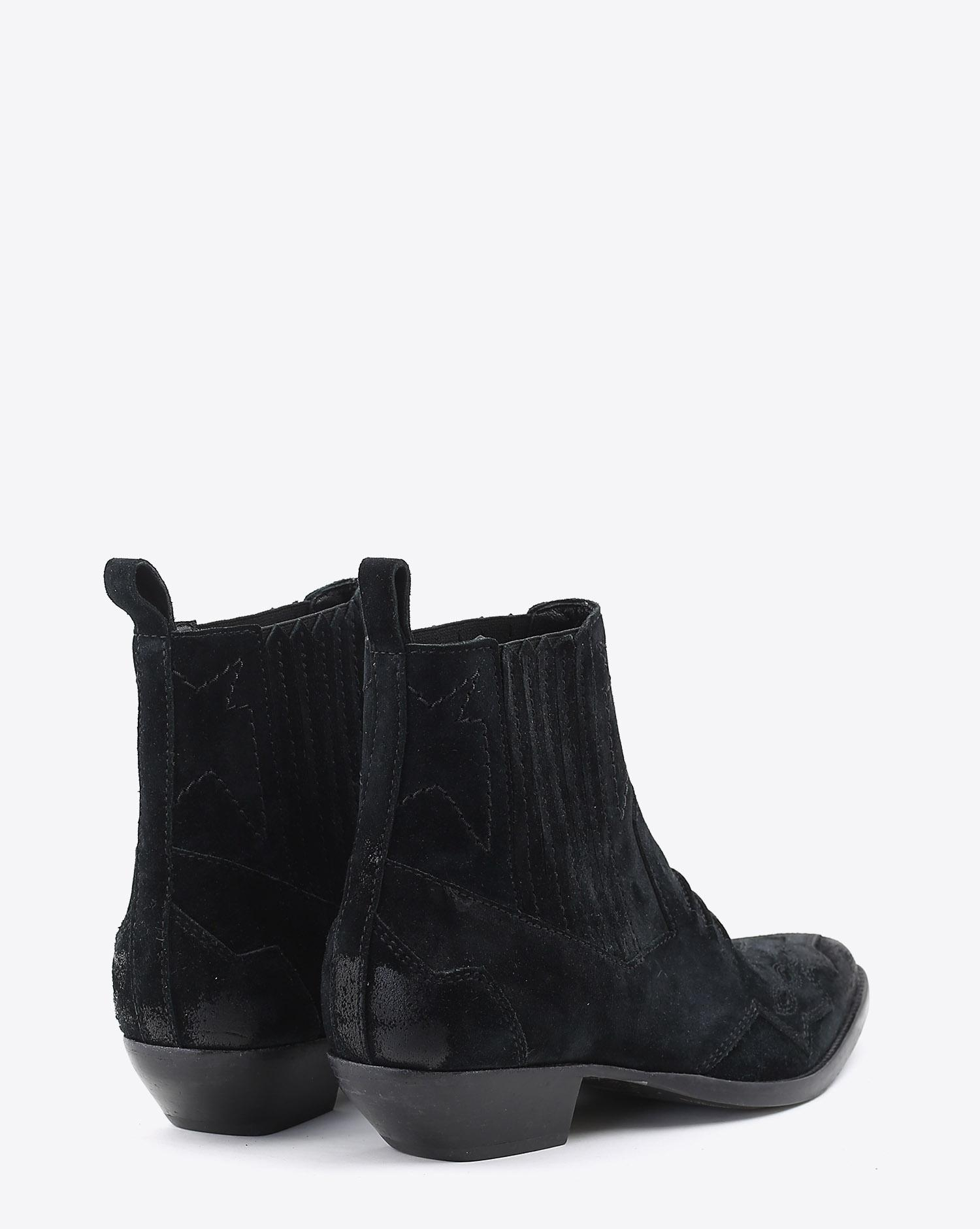 Roseanna Chaussures Boots TUCSON - Noir Suede 