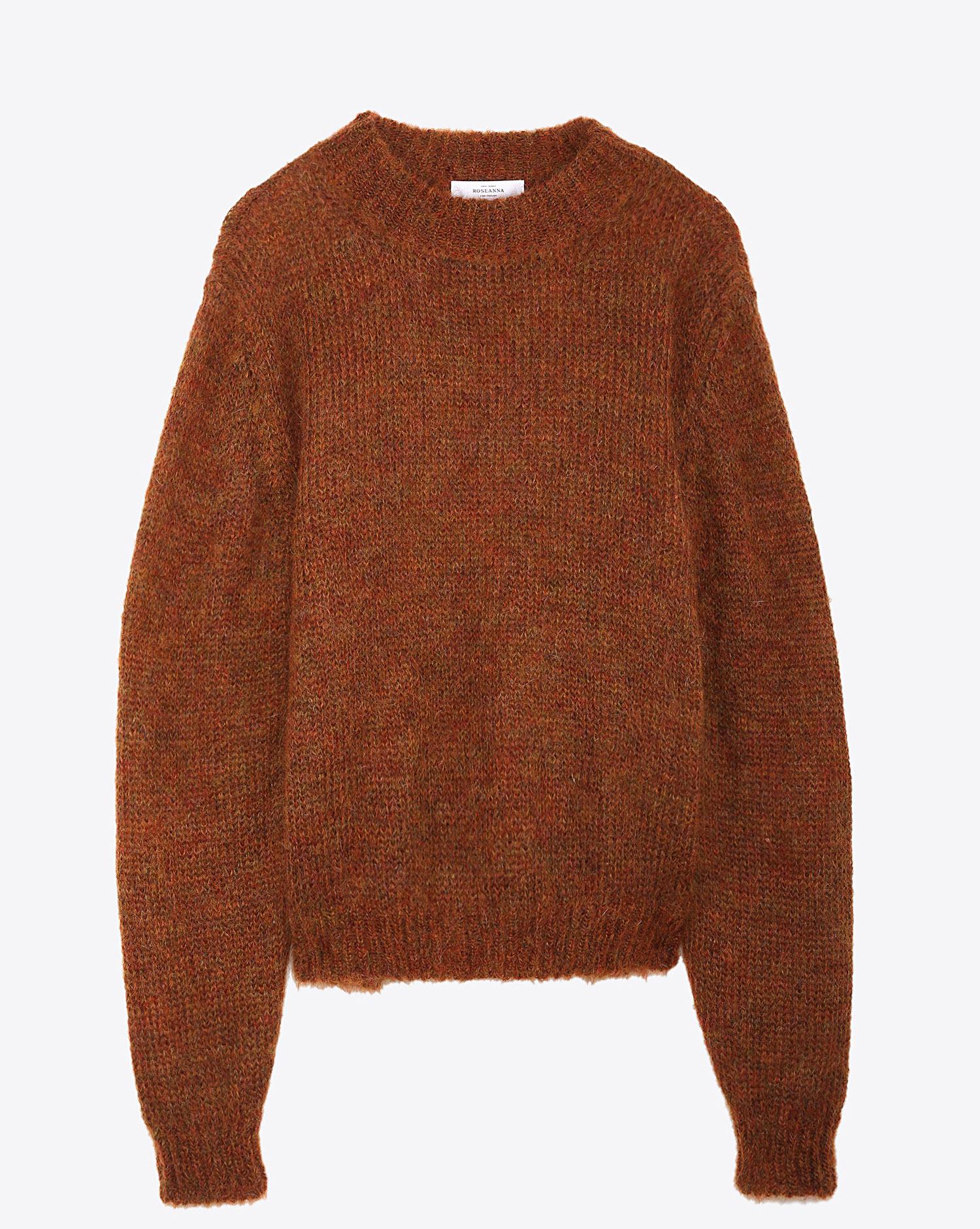 Roseanna Pull  Light Mohair SAM - Feu  