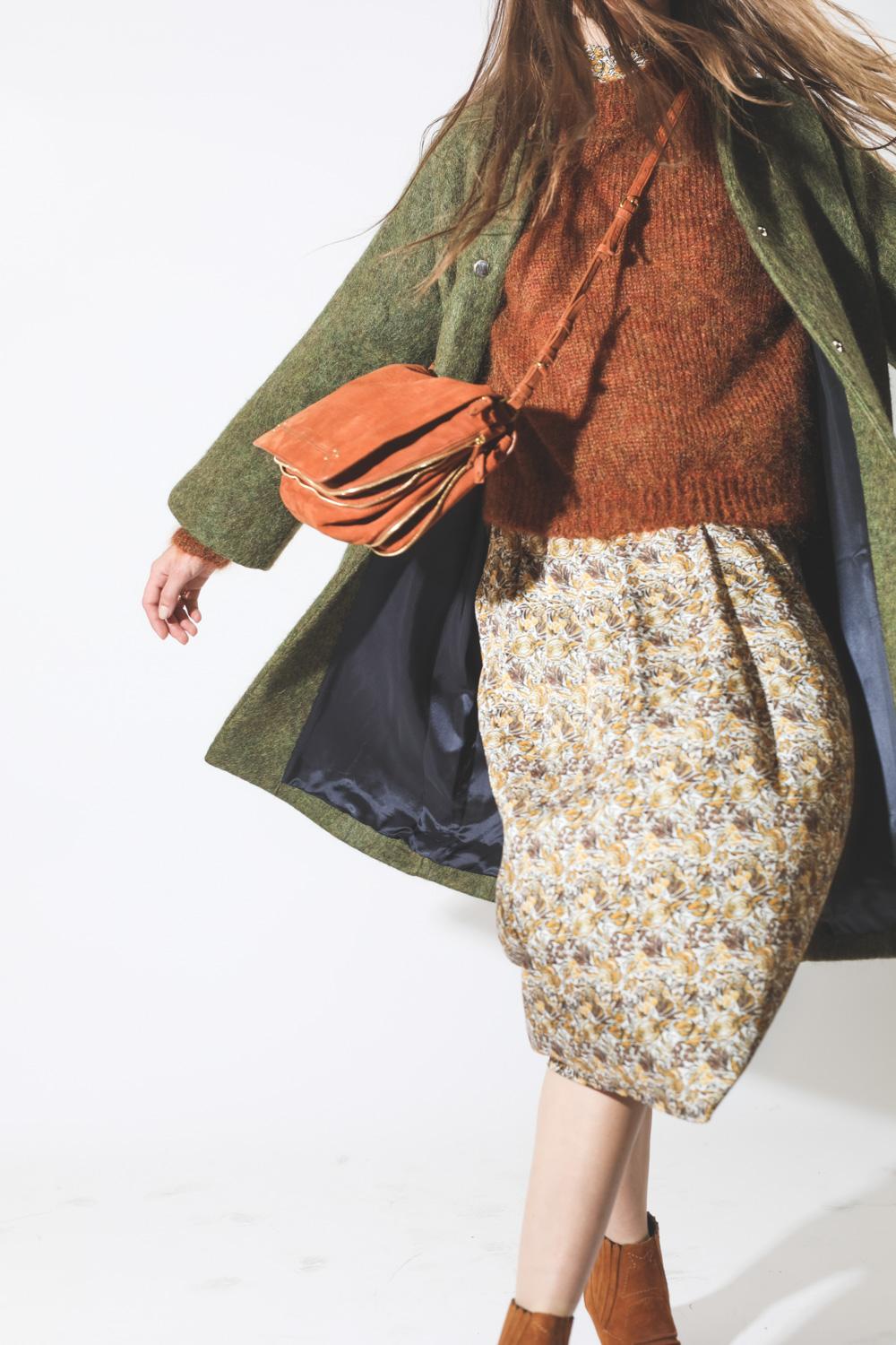 Roseanna Pull  Light Mohair SAM - Feu  