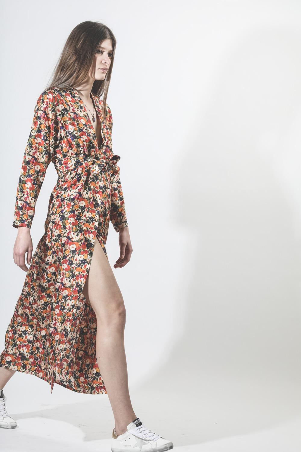 Roseanna Robe Maquette Cats Marine pour Femme