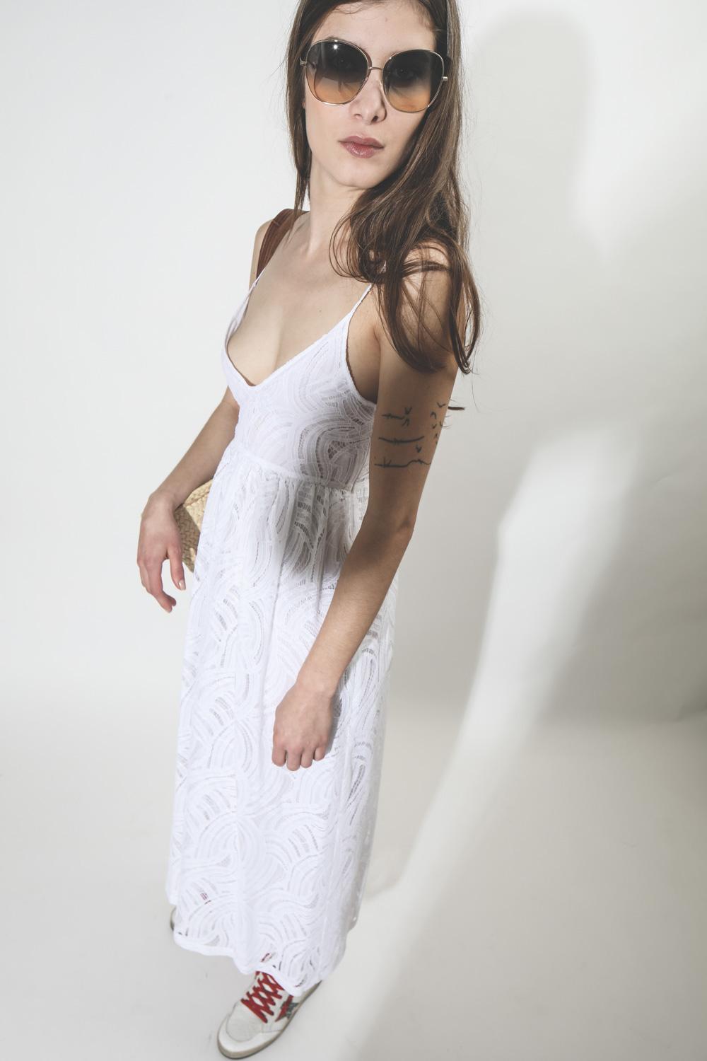 Roseanna Robe Rythme Byron - Blanc  