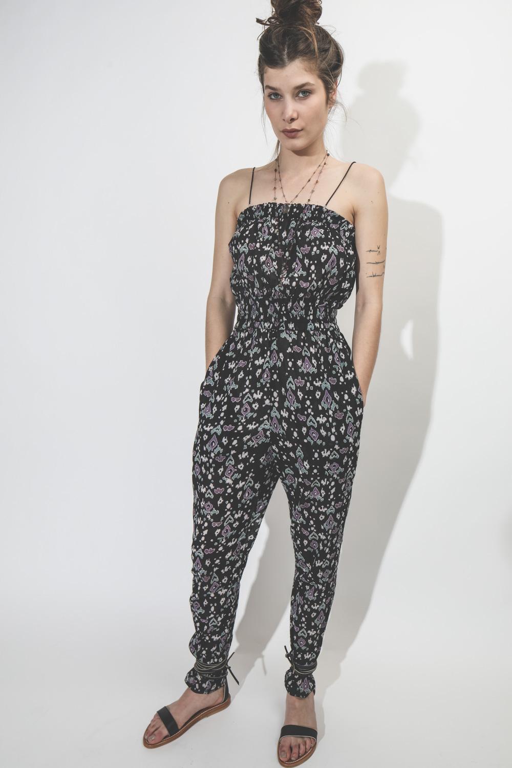 Sharing Collier Court TIBETAN Sur Cordon Beige - Rainbow Fluorite  