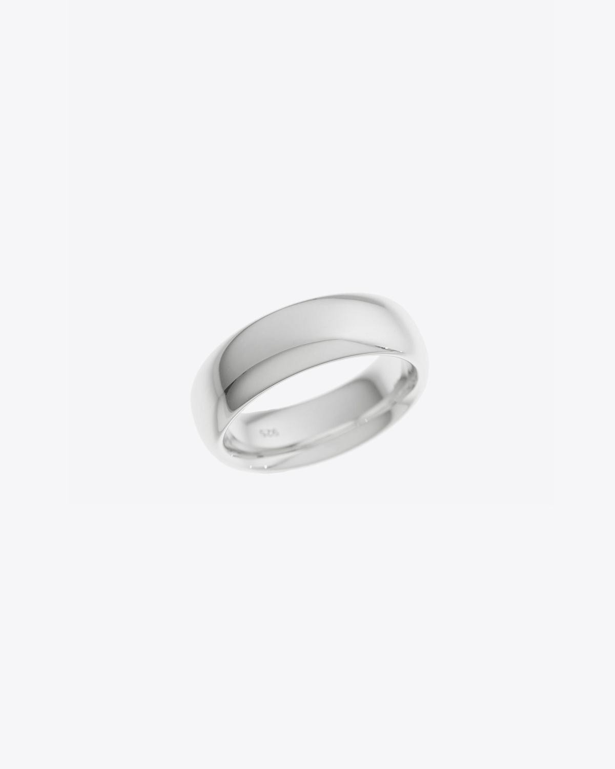 Tom Wood Bague Chubby Band - Silver  