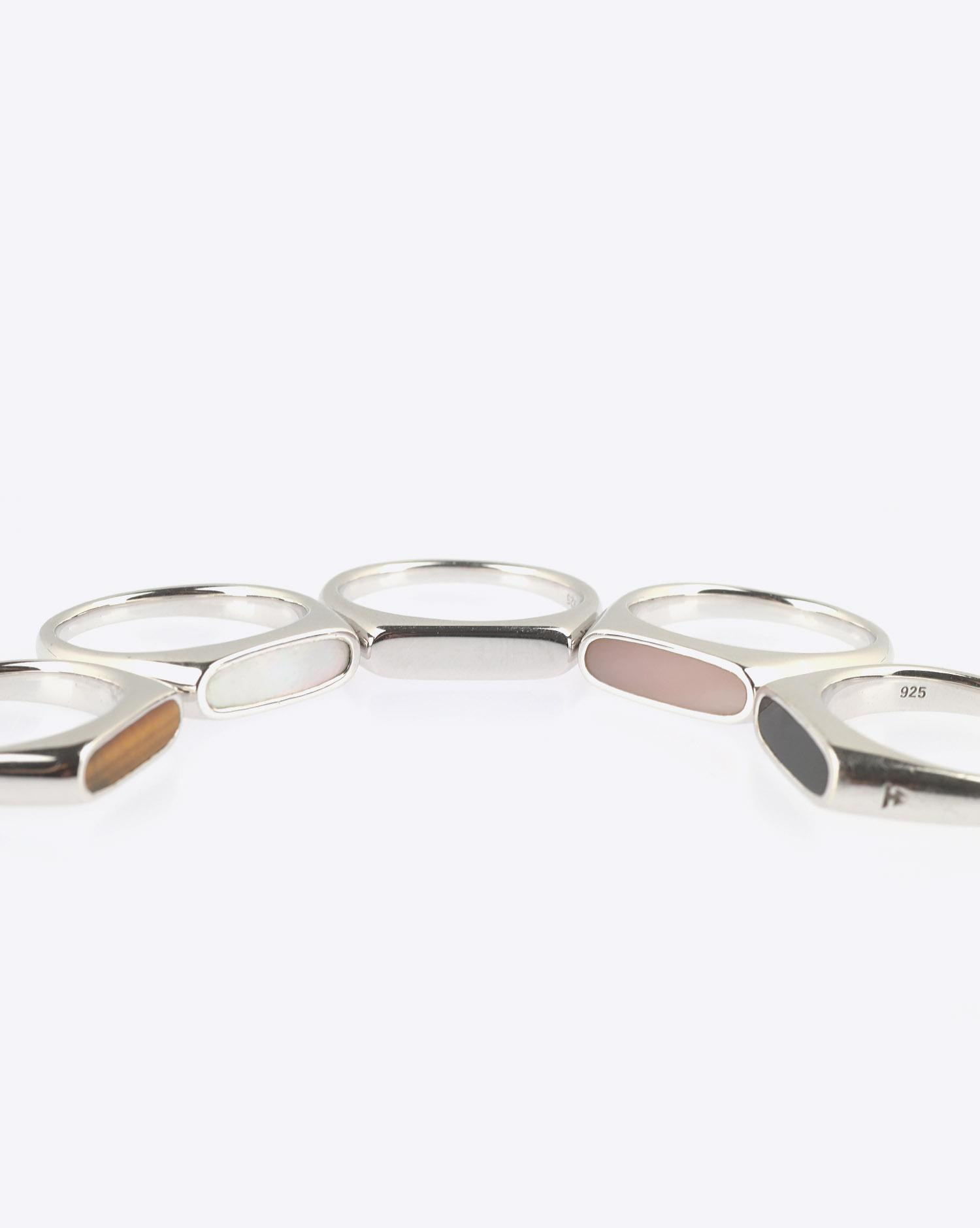 Tom Wood Knut Ring - Silver pour Unisexe
