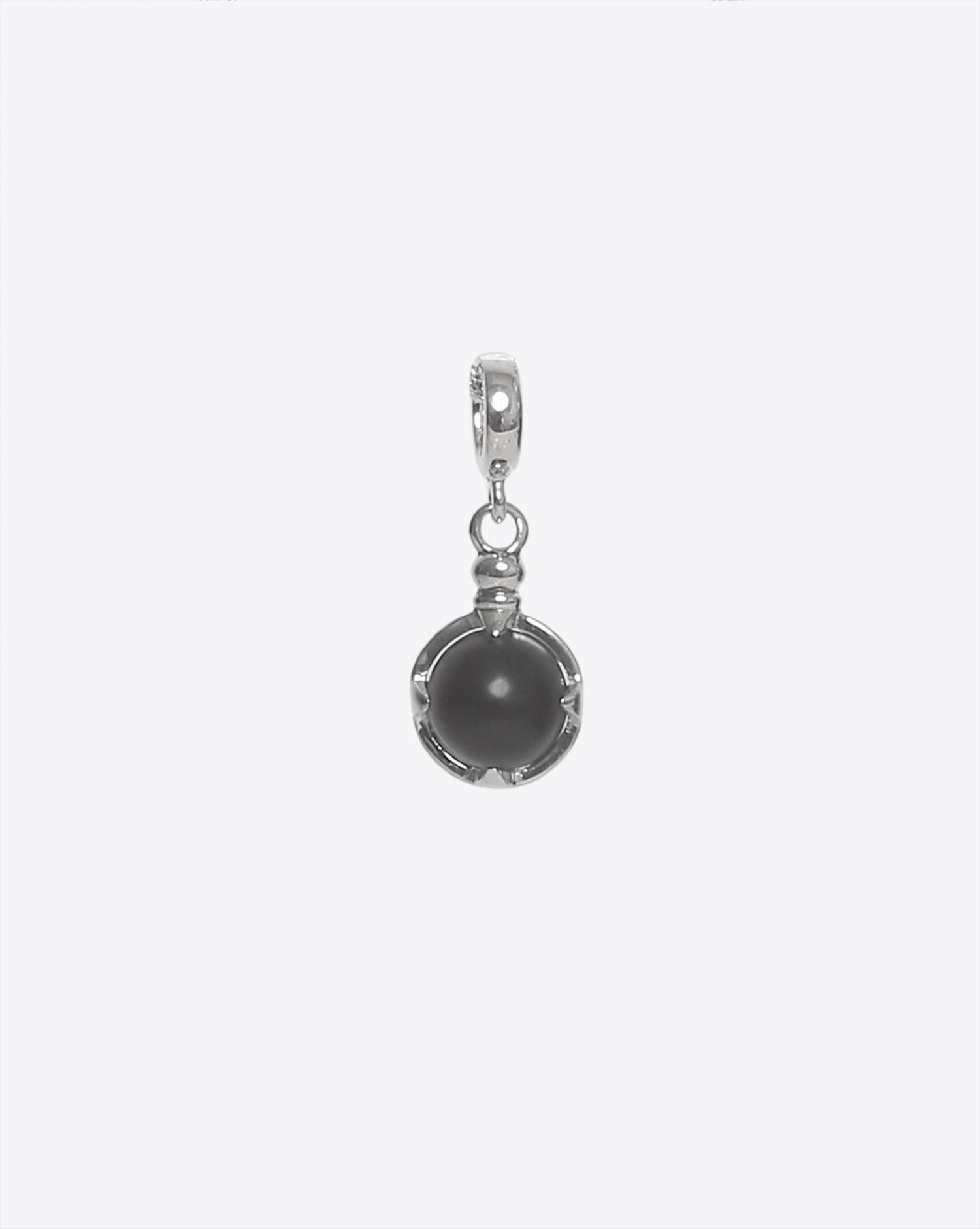 Tom Wood Snowball Onyx Charm  