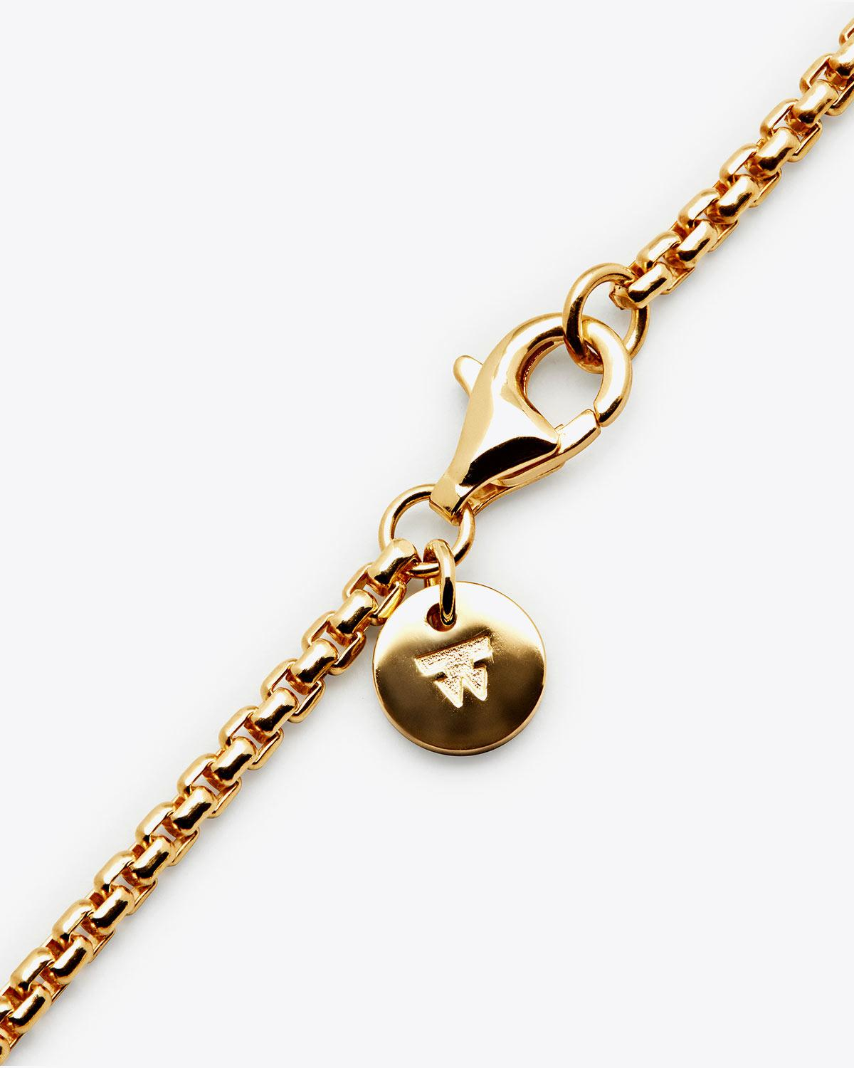 Tom Wood Venetian Chain Single S - Gold 62cm