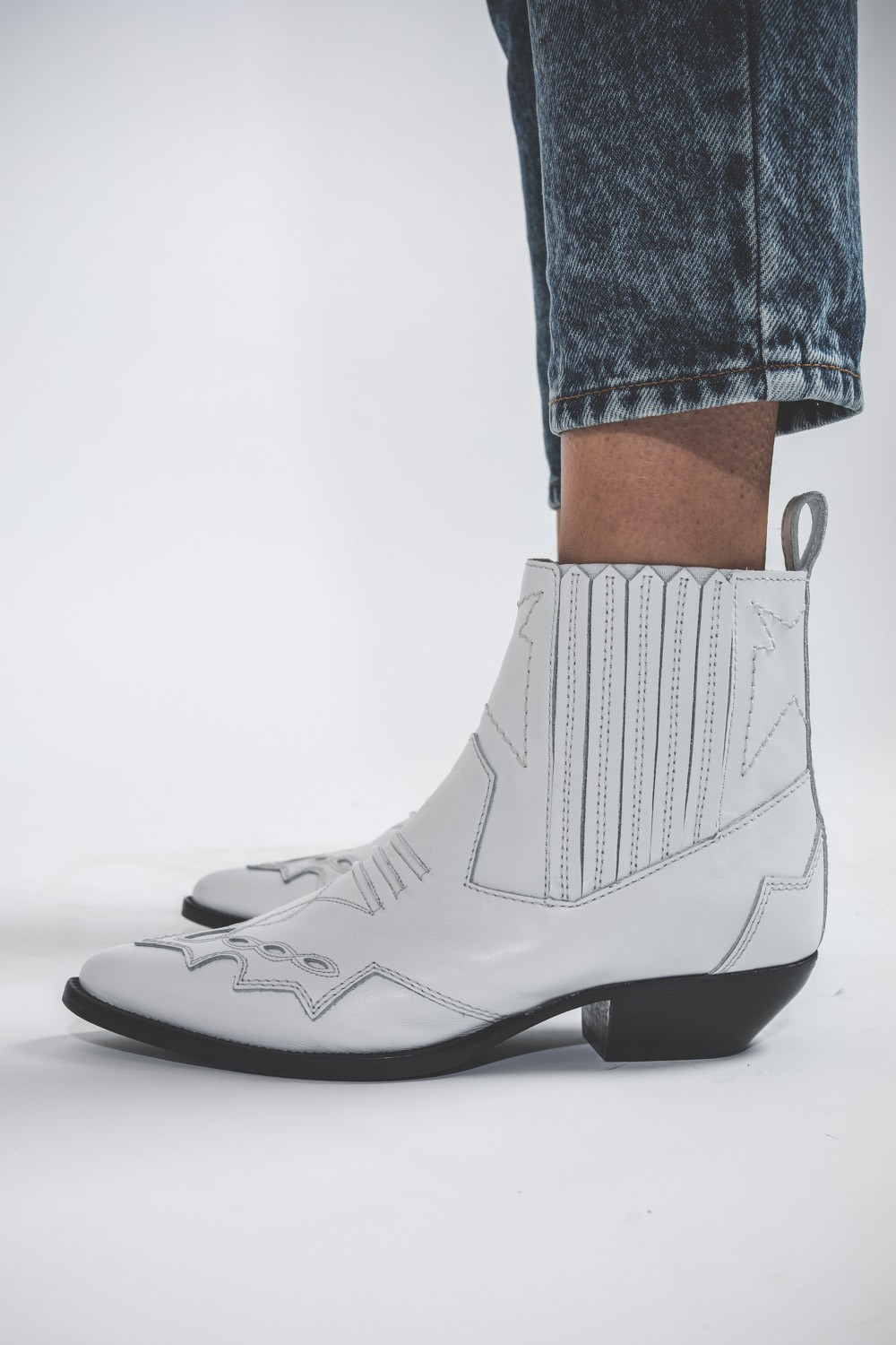 Image du produit Roseanna Chaussures Boots Santiags TUCSON - White   - 5