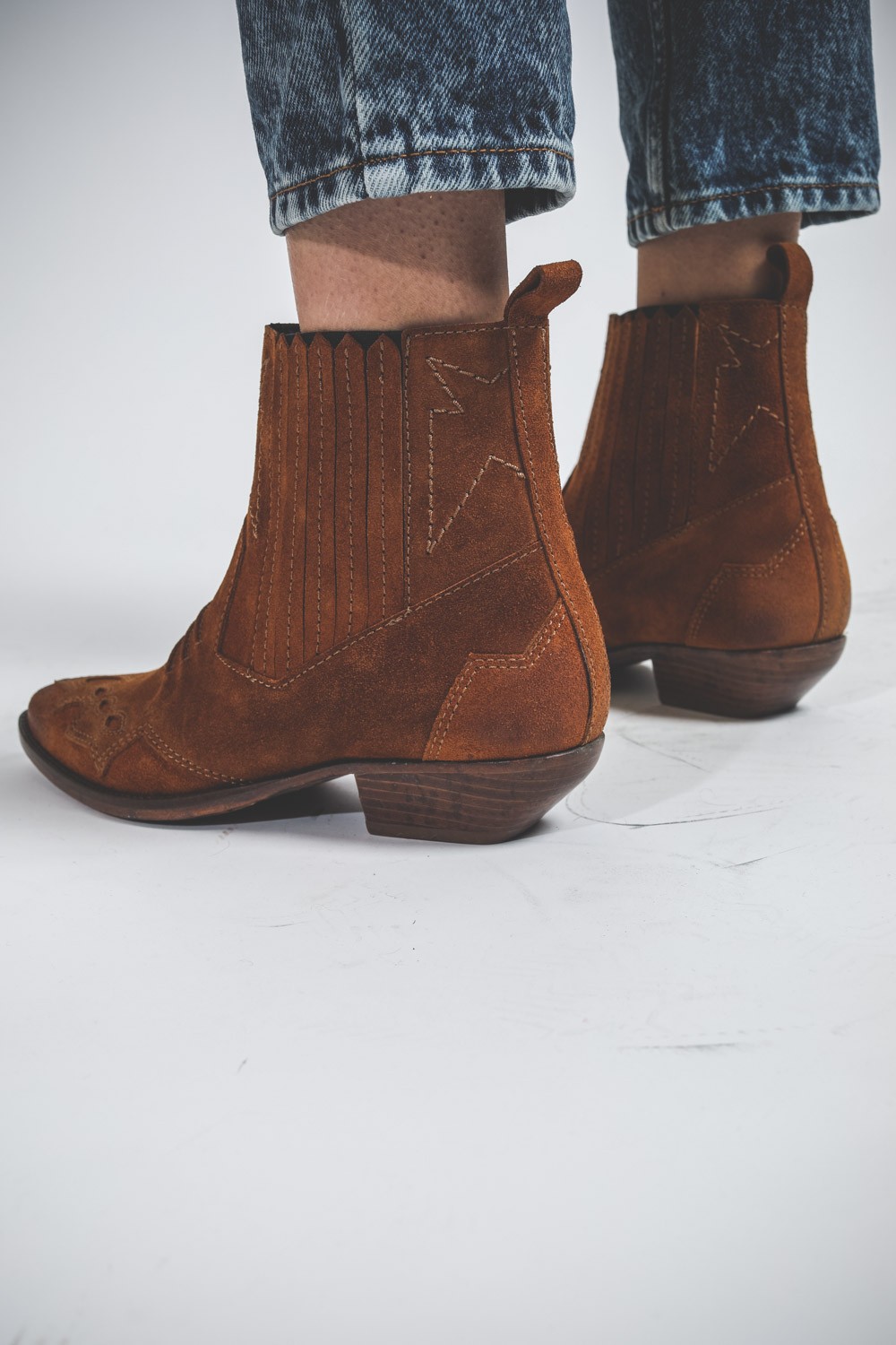 Image du produit Roseanna Chaussures Boots Santiags TUCSON - Whisky   - 6