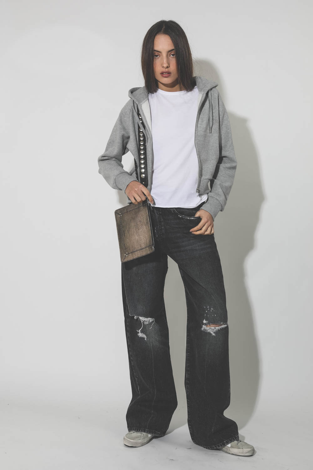  Ragdoll LA Cropped Hoodie