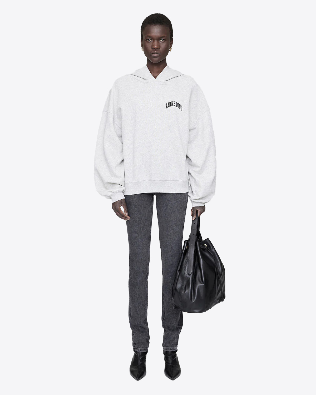 Image du produit Anine Bing Sweatshirt Alec – Gris - 2