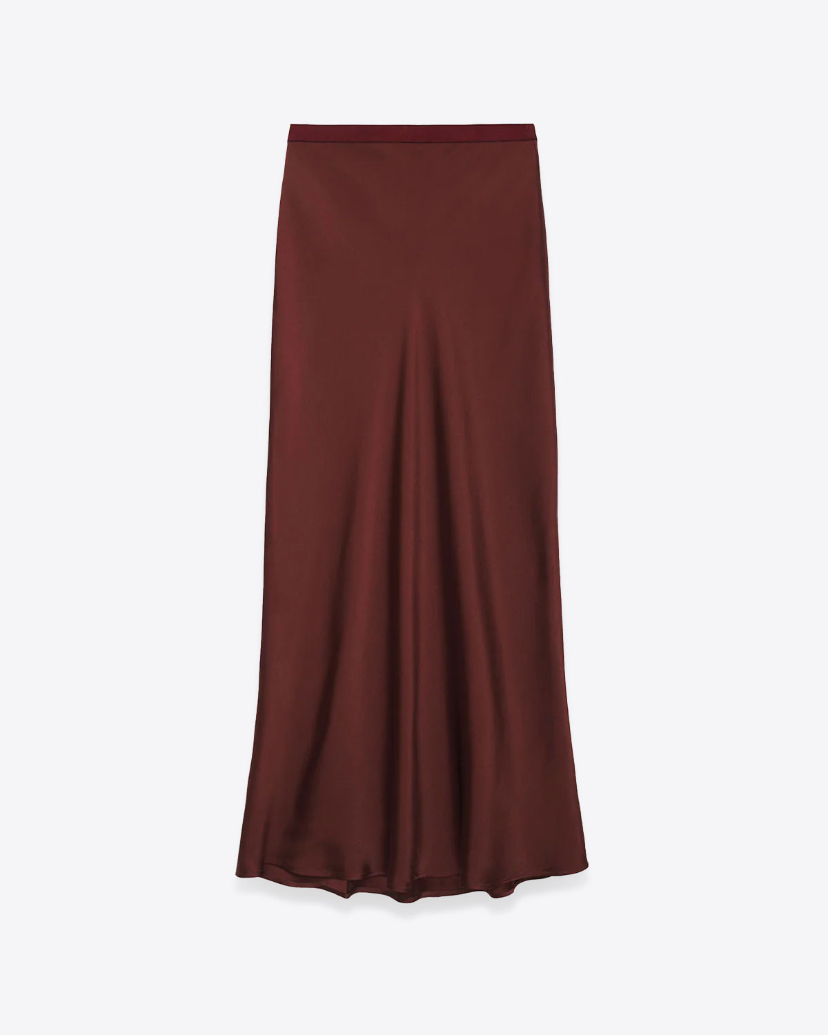 Anine Bing Jupe Bar Silk Cherry 