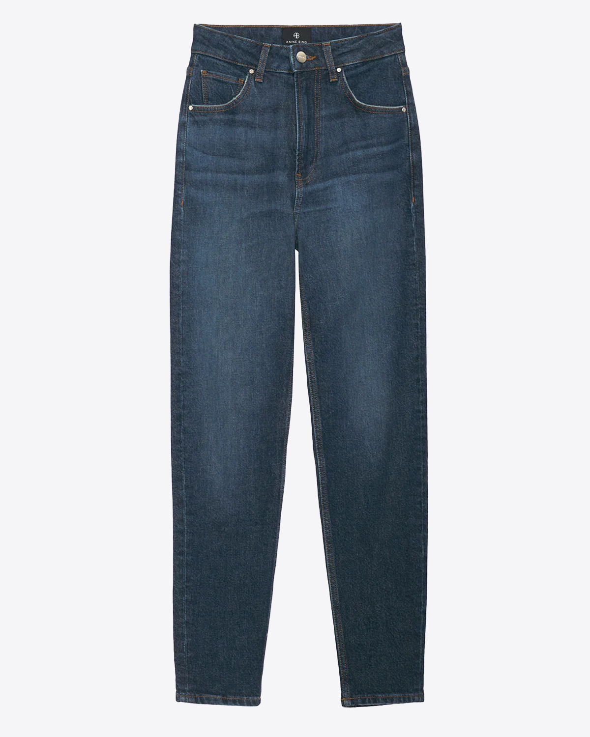 Anine Bing Jean Clyde en denim bleu