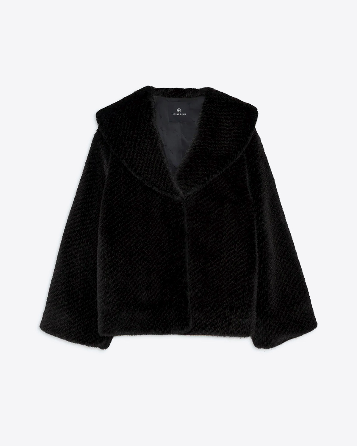 Anine Bing Veste Hilary Noire et Marron 