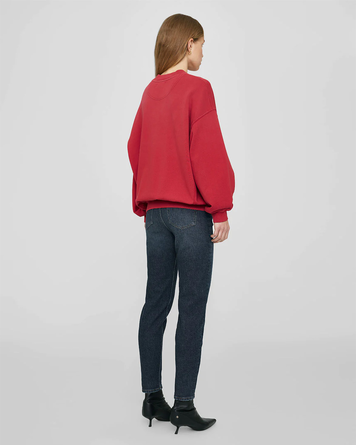 Sweatshirt  Jaci  rouge Anine Bing 
