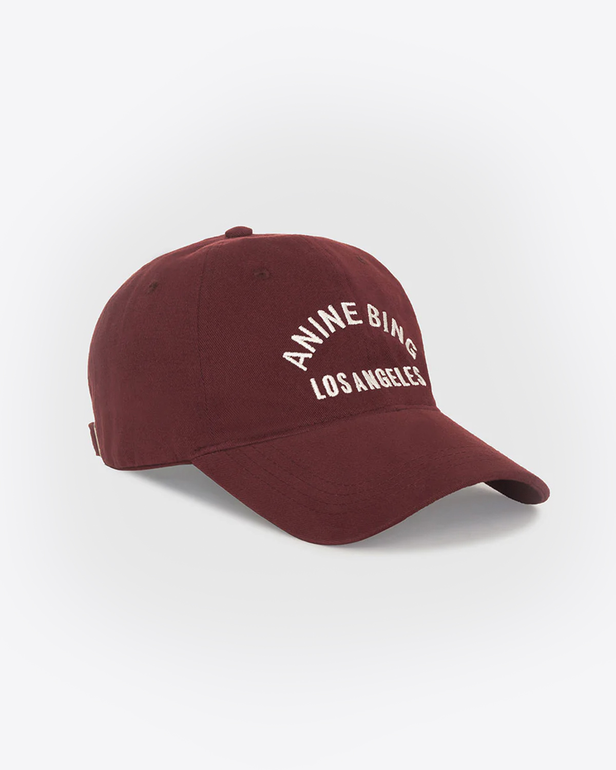 Anine Bing Casquette Jeremy LA – Dark Cherry