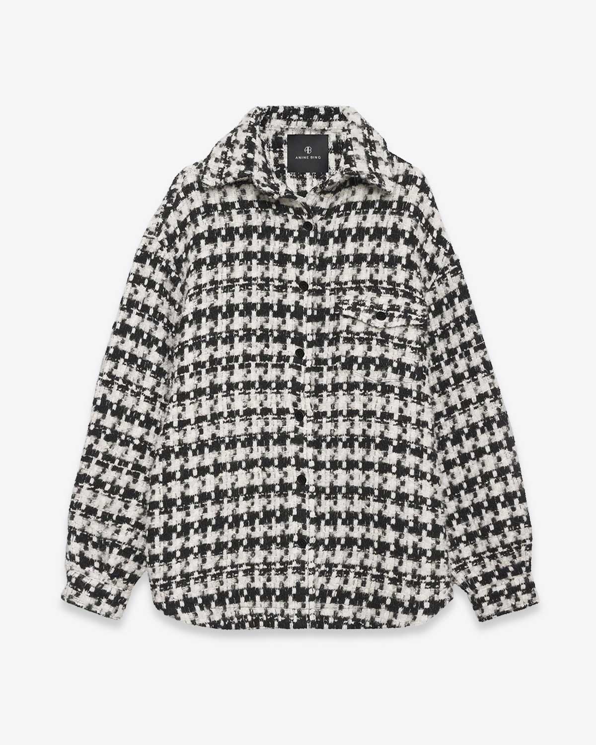 Anine Bing Veste Sloan  Noire et Blanche 