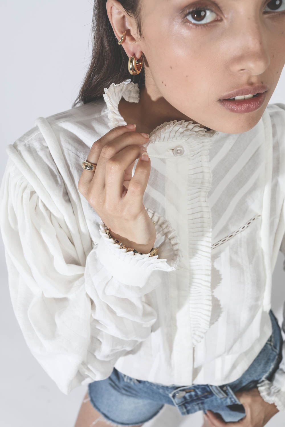 Image du produit Tom Wood Ear Cuff Slim – Gold - 2