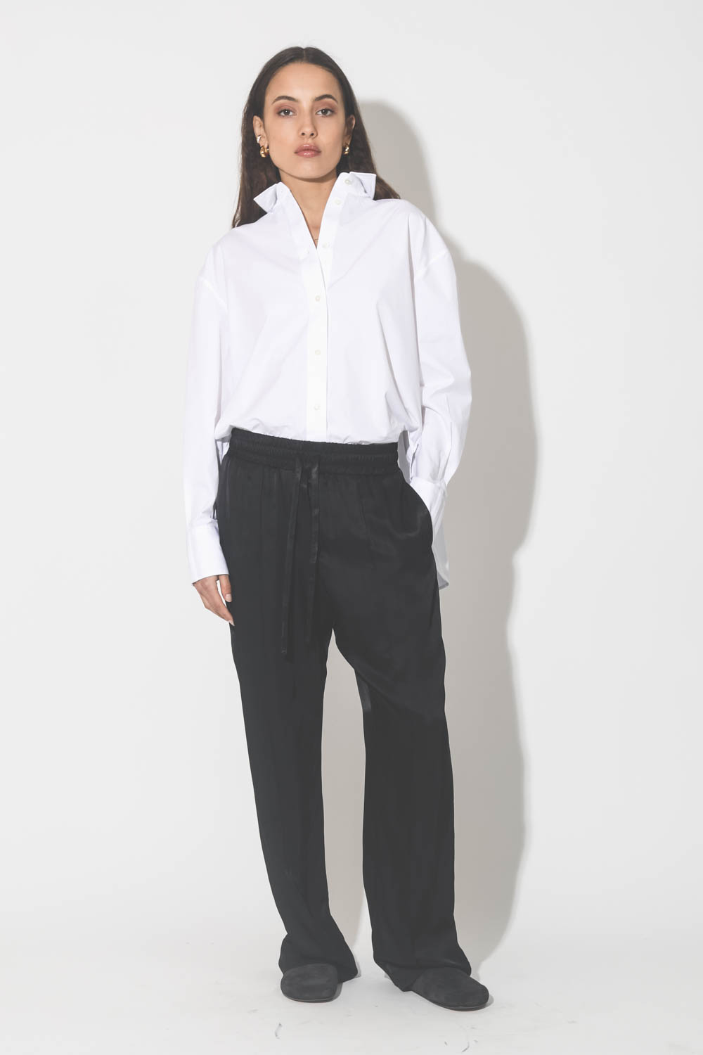 Image du produit Tom Wood Gritti Shirt Solid - White  - 2