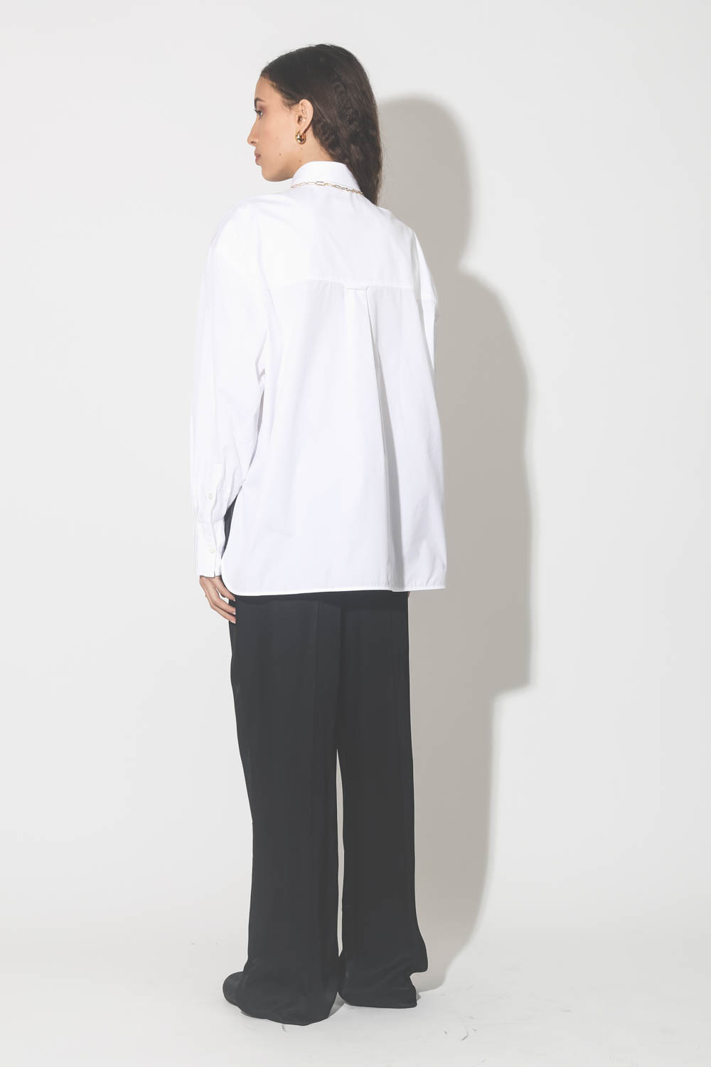 Image du produit Tom Wood Gritti Shirt Solid - White  - 4