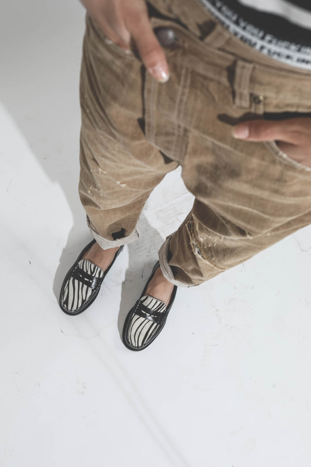 Image du produit Sebago Mocassins Dan Vamp Wild - Zebra Regular  - 5