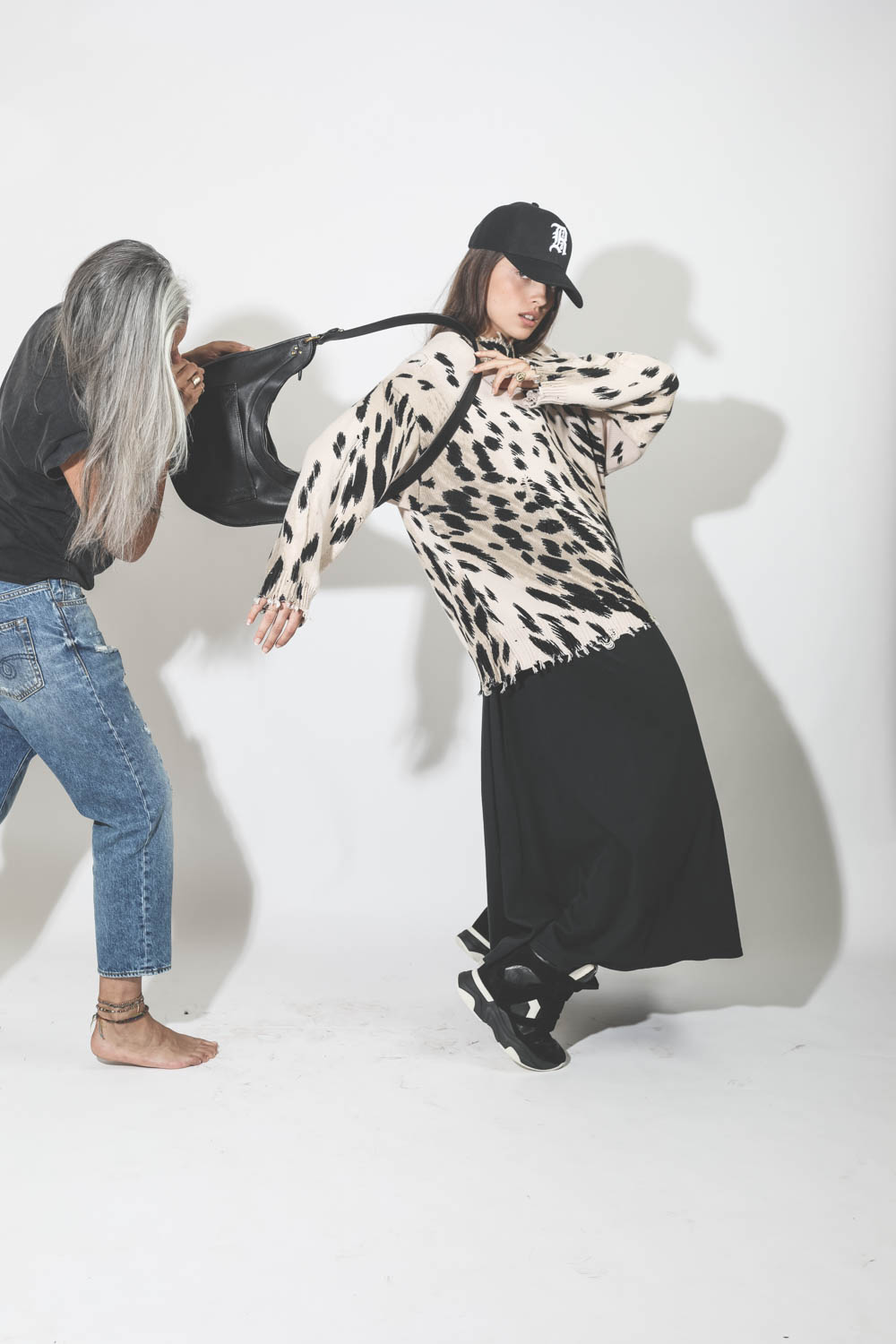 Image du produit Jérôme Dreyfuss Collection Edgar M Calfskin Noir Brass   - 6