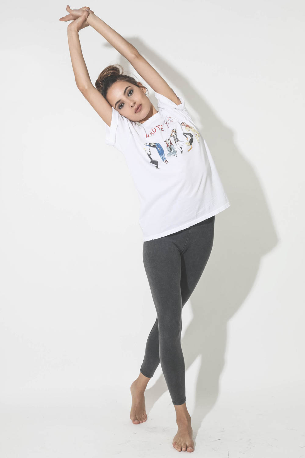 Image du produit Unfortunate Portrait Haute Yoga Tee – White - 2