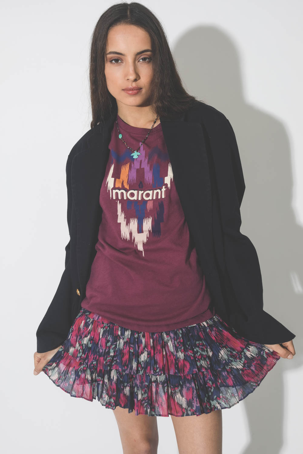 Image du produit Isabel Marant Etoile Jupe NAOMI  - Faded Night Printed - 3