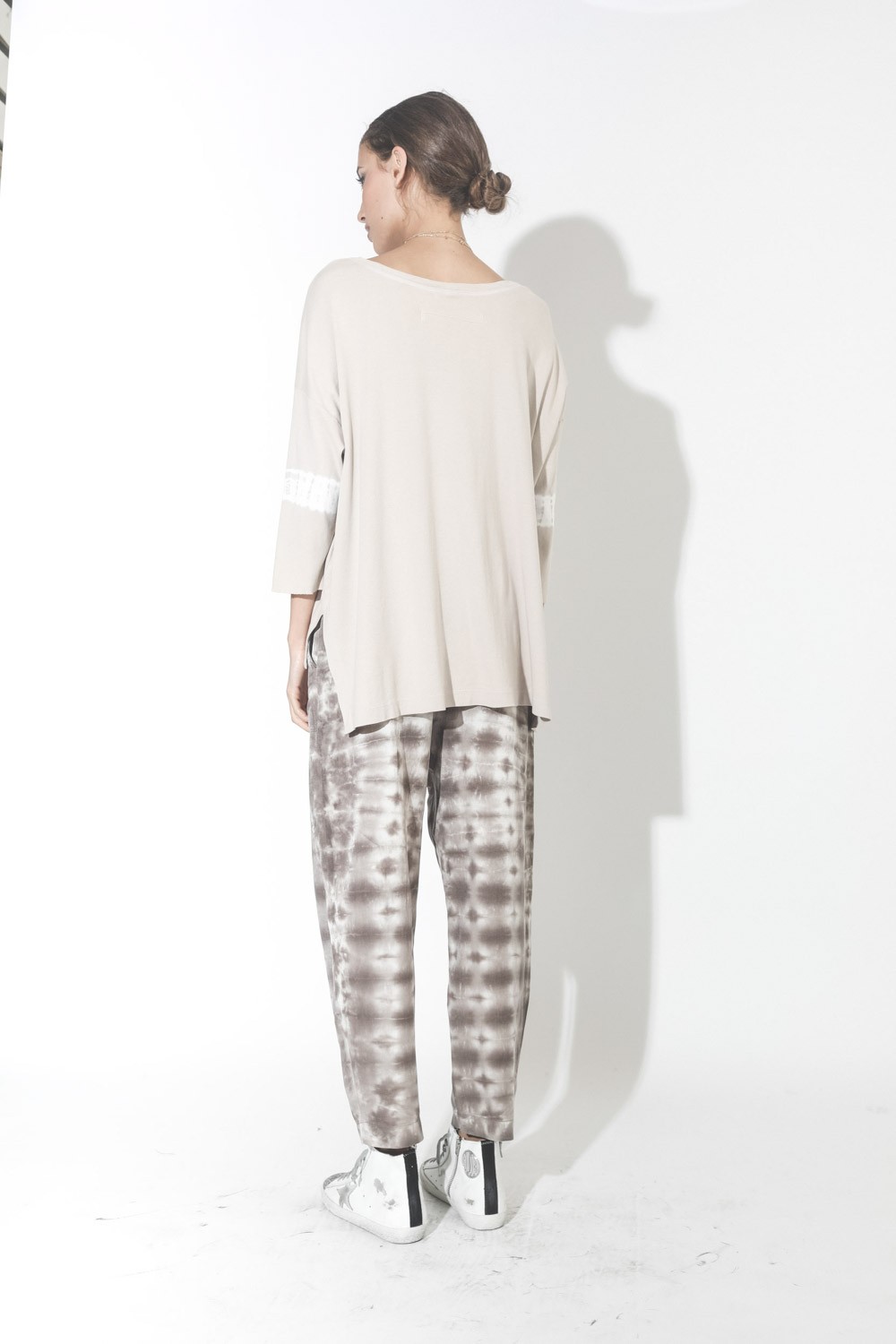 Image du produit Raquel Allegra Cocoon Shirt - Sand Tie Dye   - 3