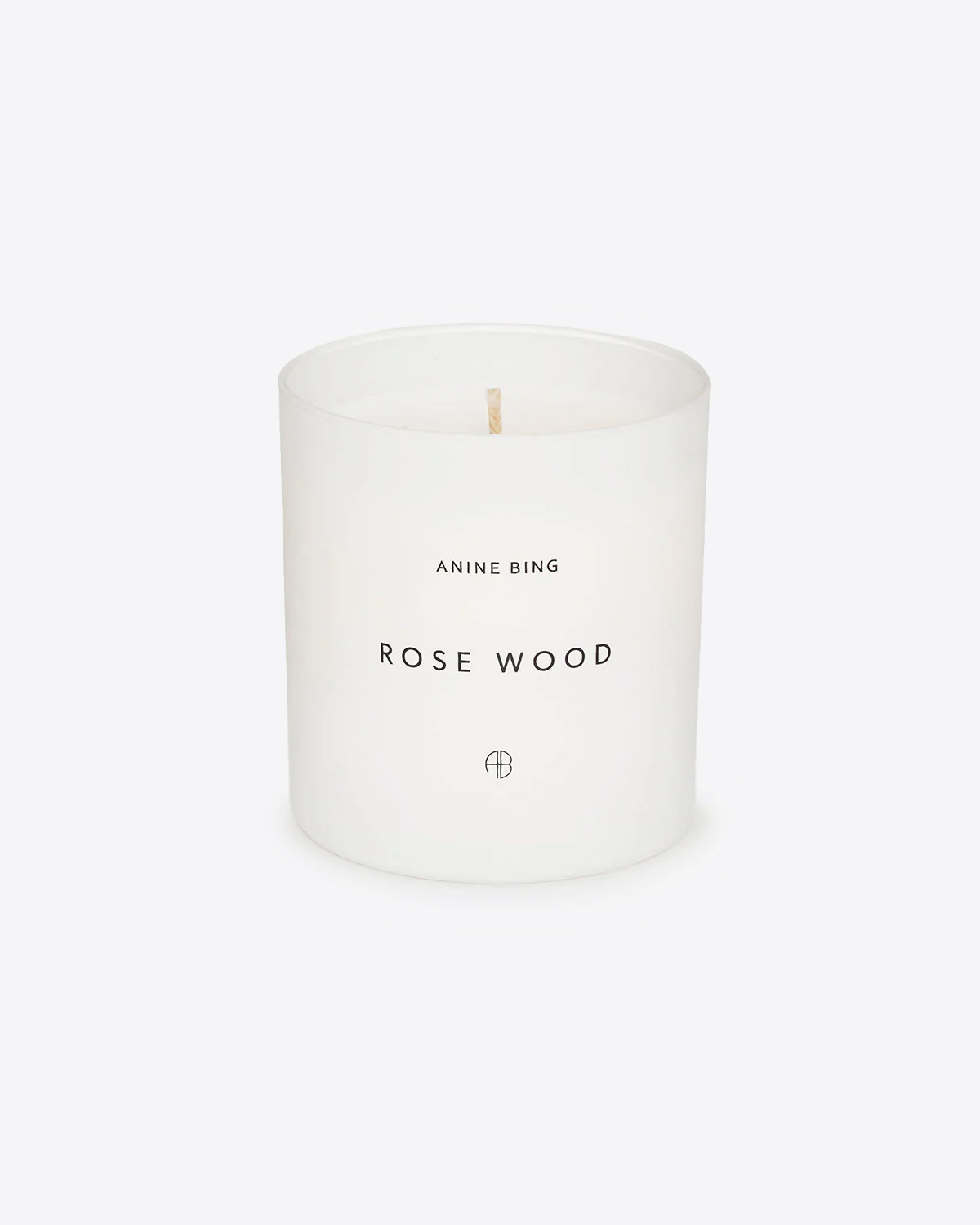 Produit Bougie Rose Wood Anine Bing. De face.