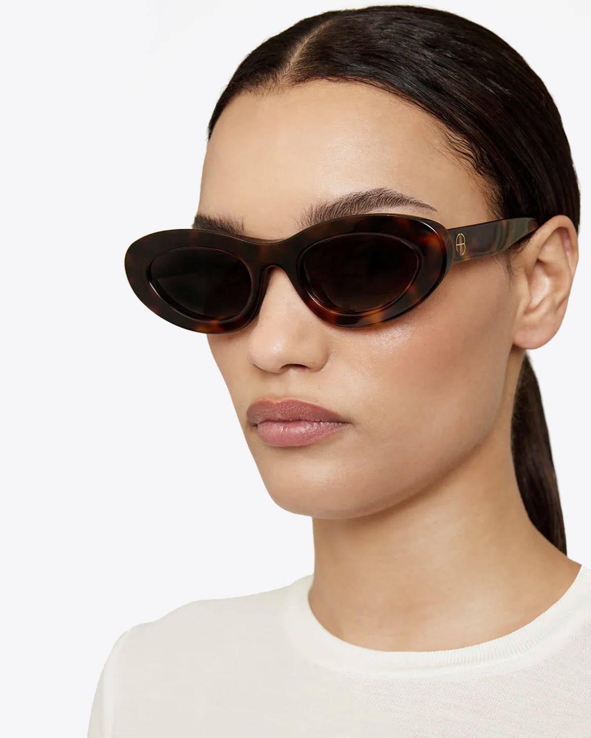 Lunettes de soleil Roma Anine Bing écailles de tortue. 