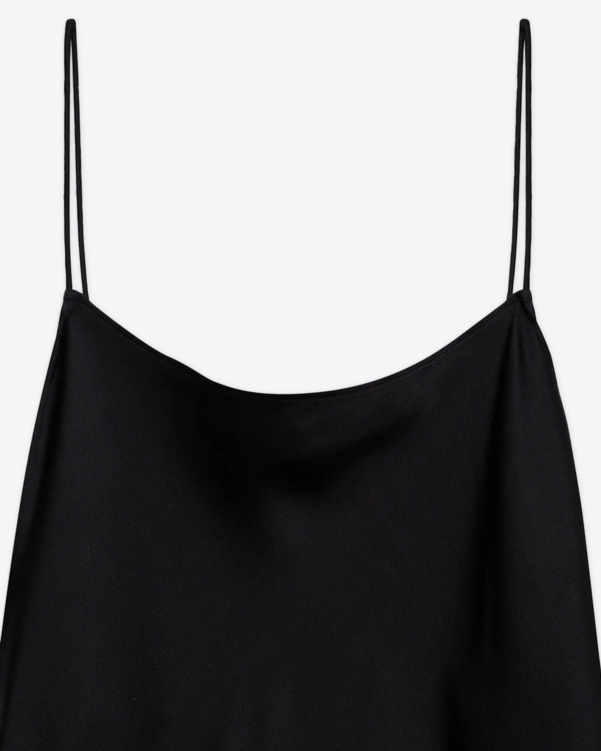 Robe courte noire Chloé Anine Bing. Vue face 