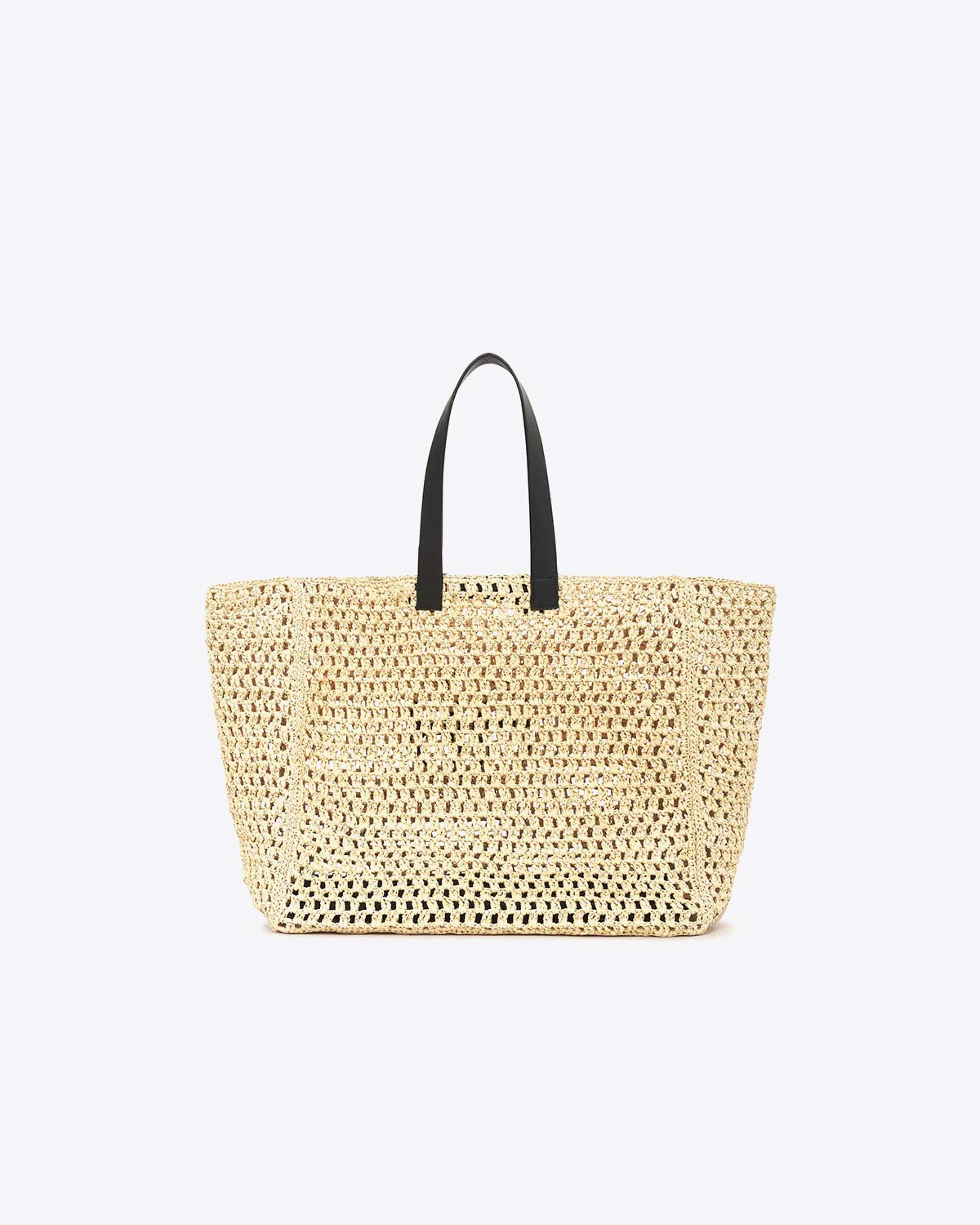 Sac large Rio Anine Bing tissé naturel. 