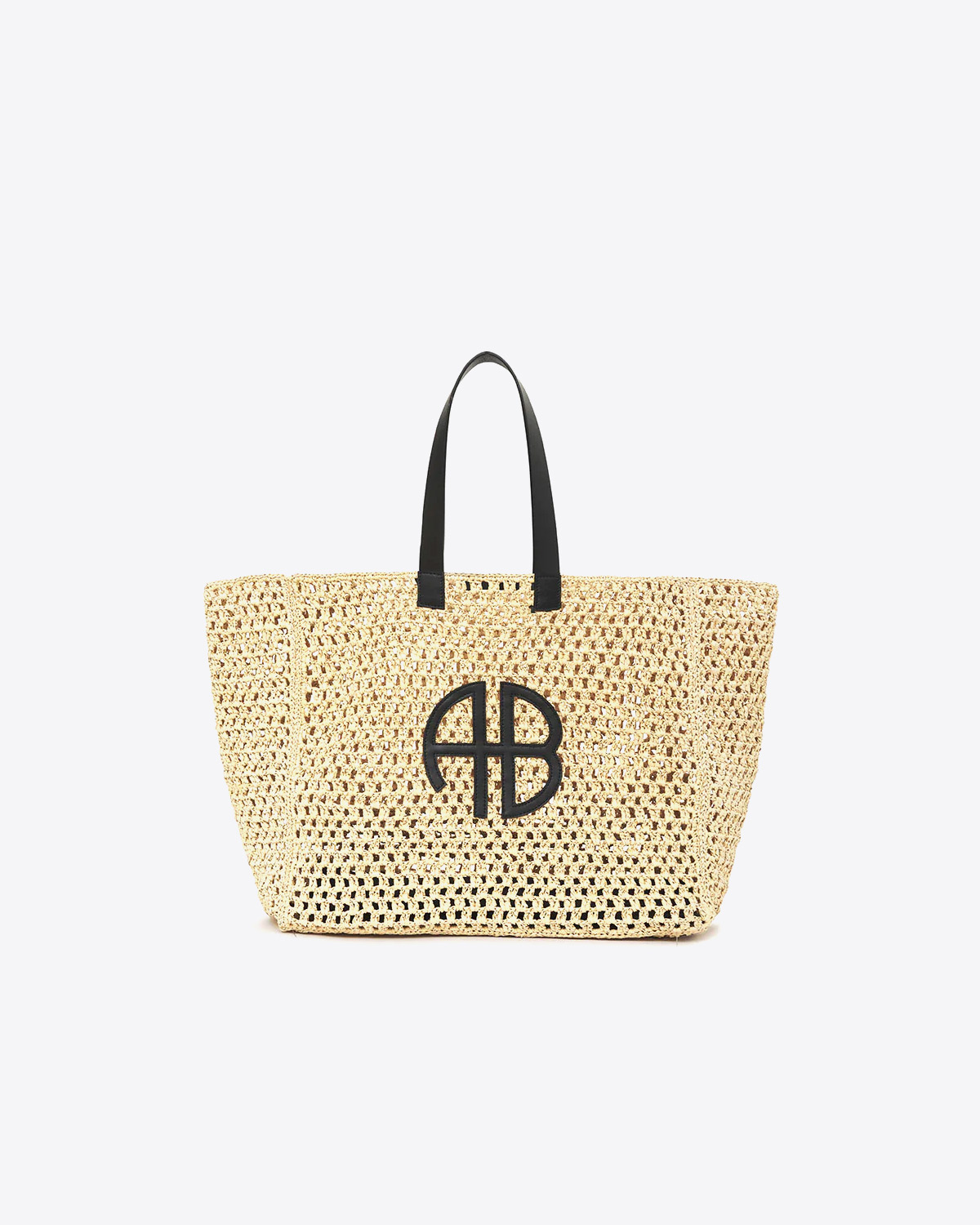 Sac large Rio Anine Bing tissé naturel. 