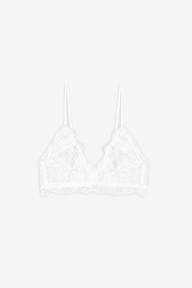 Anine Bing Soutien Gorge Dentelle – Ivoire