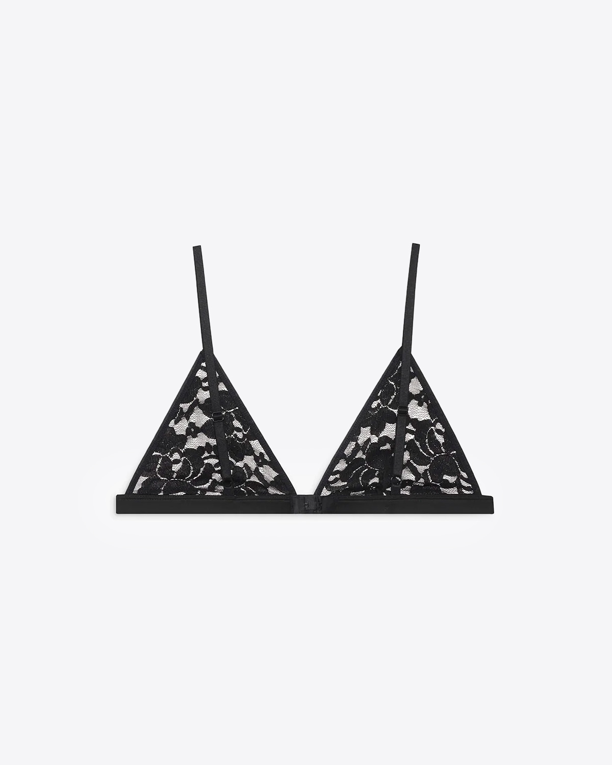 Soutien-gorge triangle en dentelle noire Eldra Anine Bing. Dos.