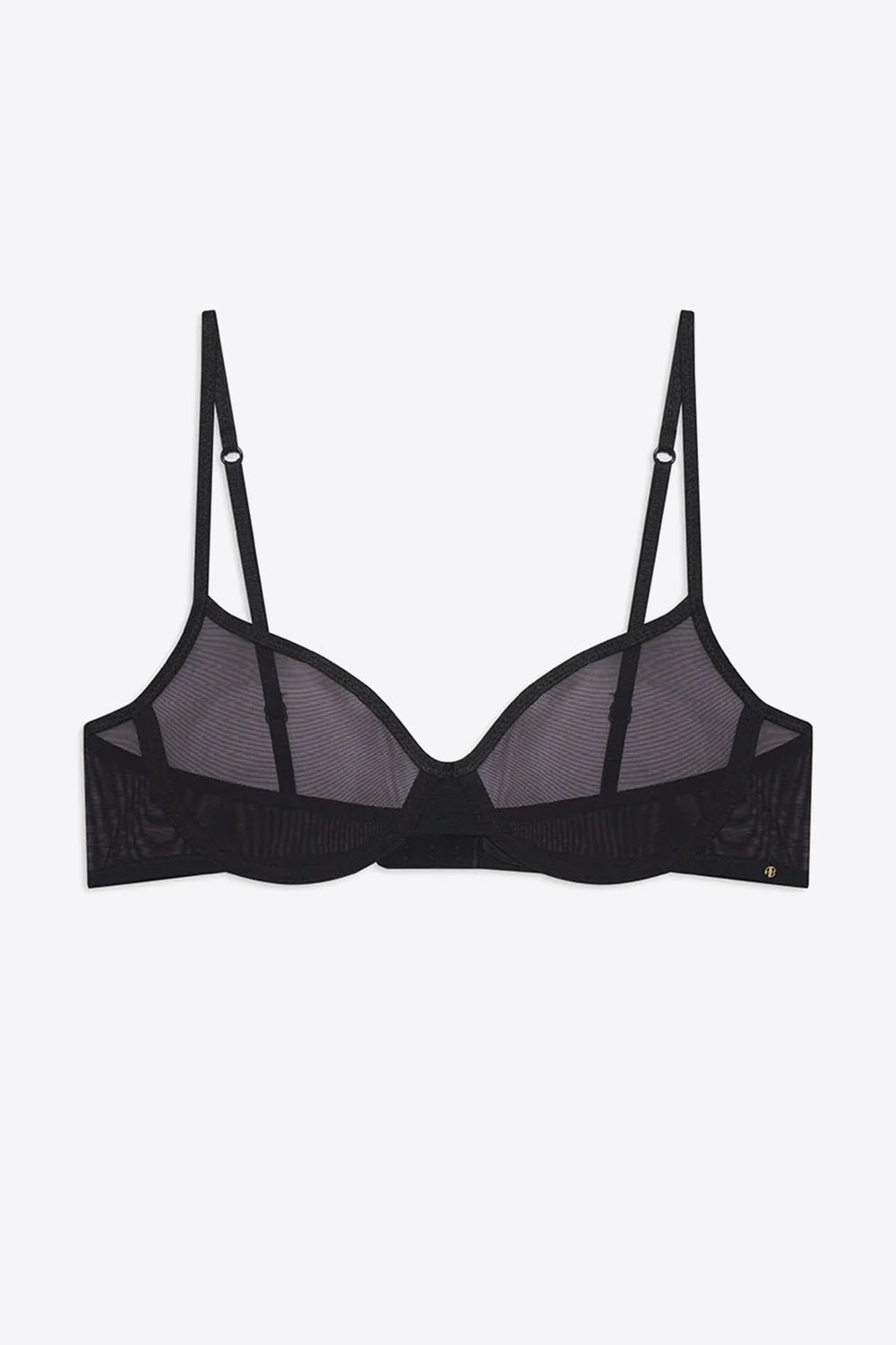 Produit Soutien-Gorge Vena Anine Bing noir. Vue face. 