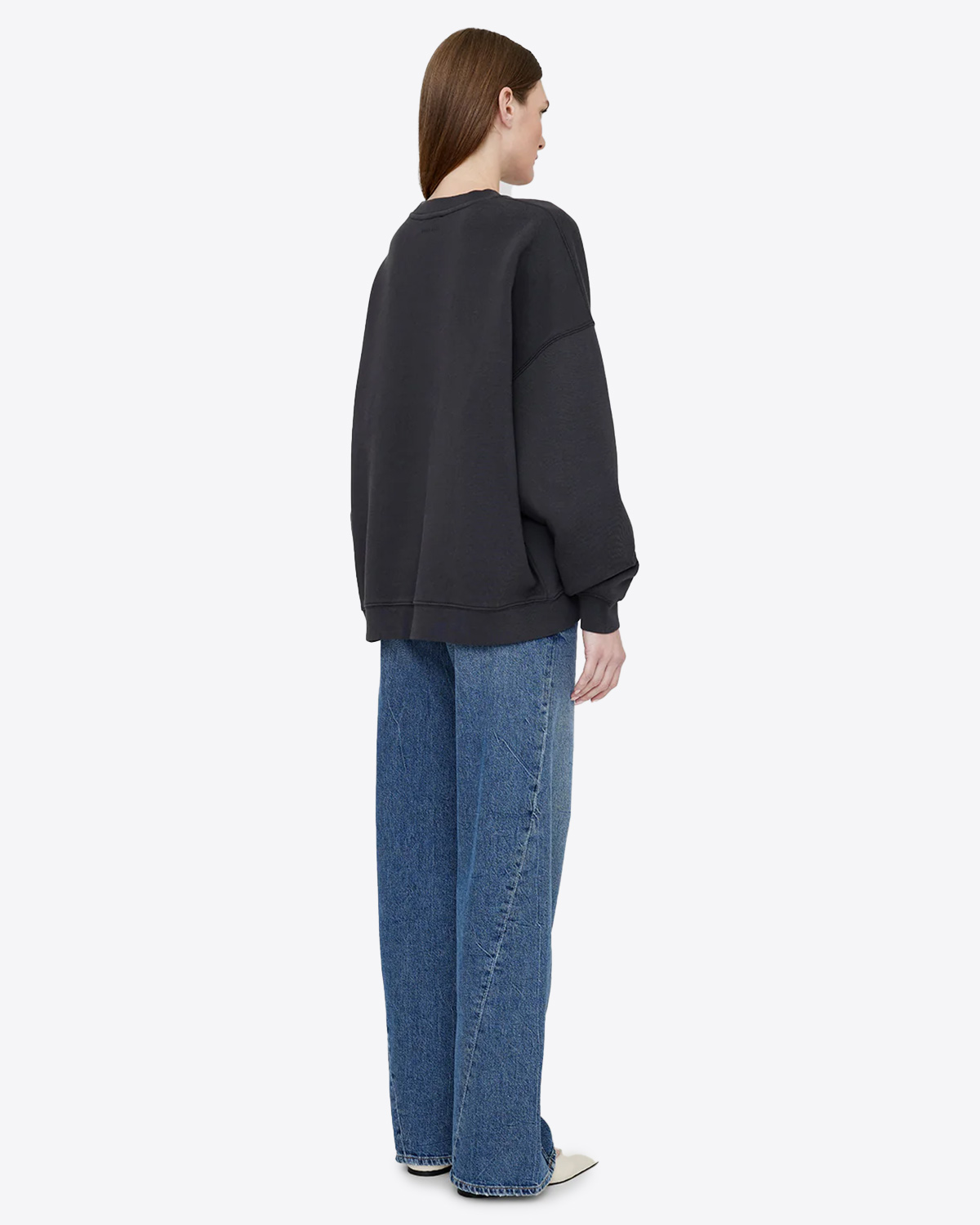 Anine Bing Sweatshirt Miles Noir Vintage