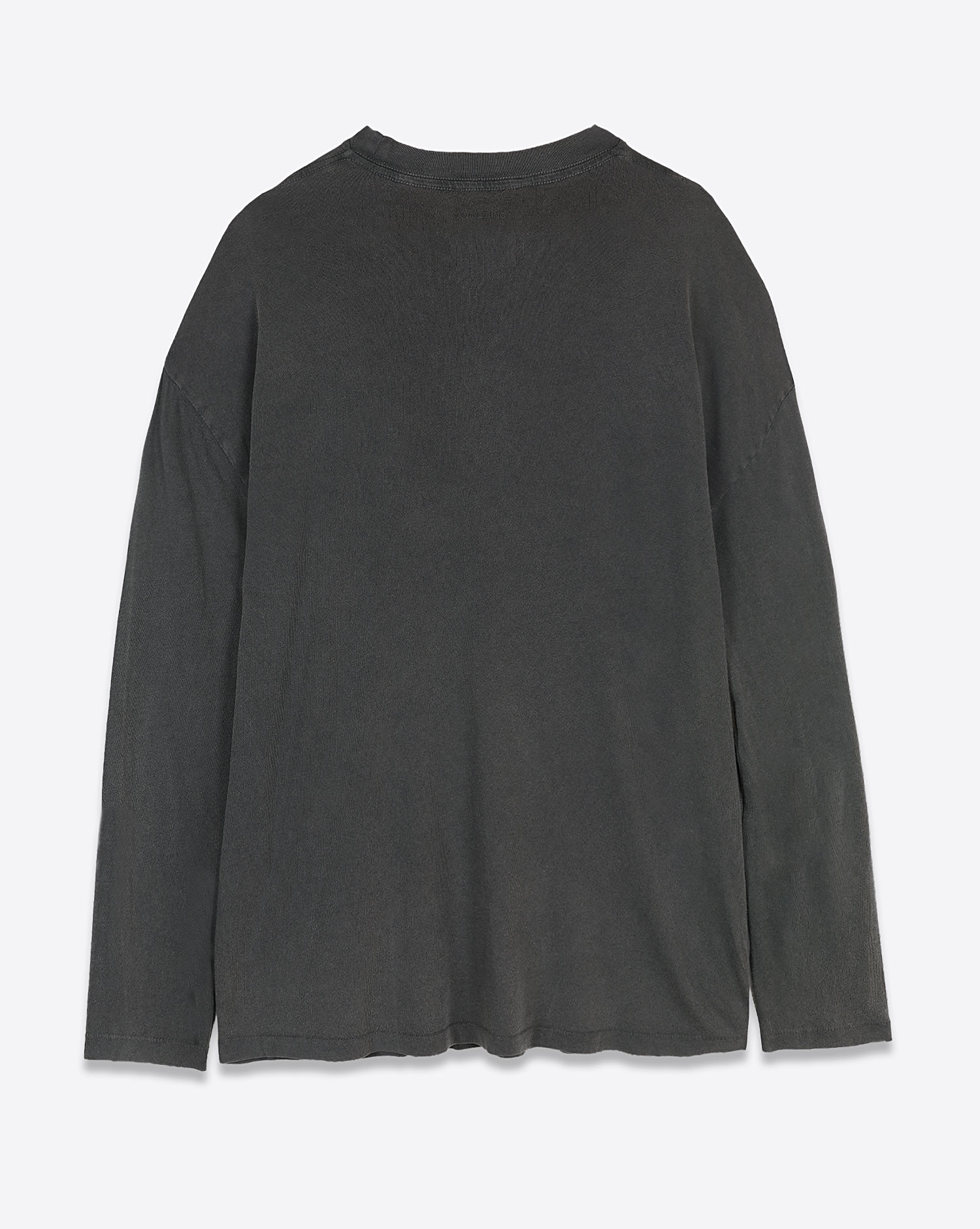 Anine Bing Tee-Shirt Ivan – Paris Stencil Noir Délavé