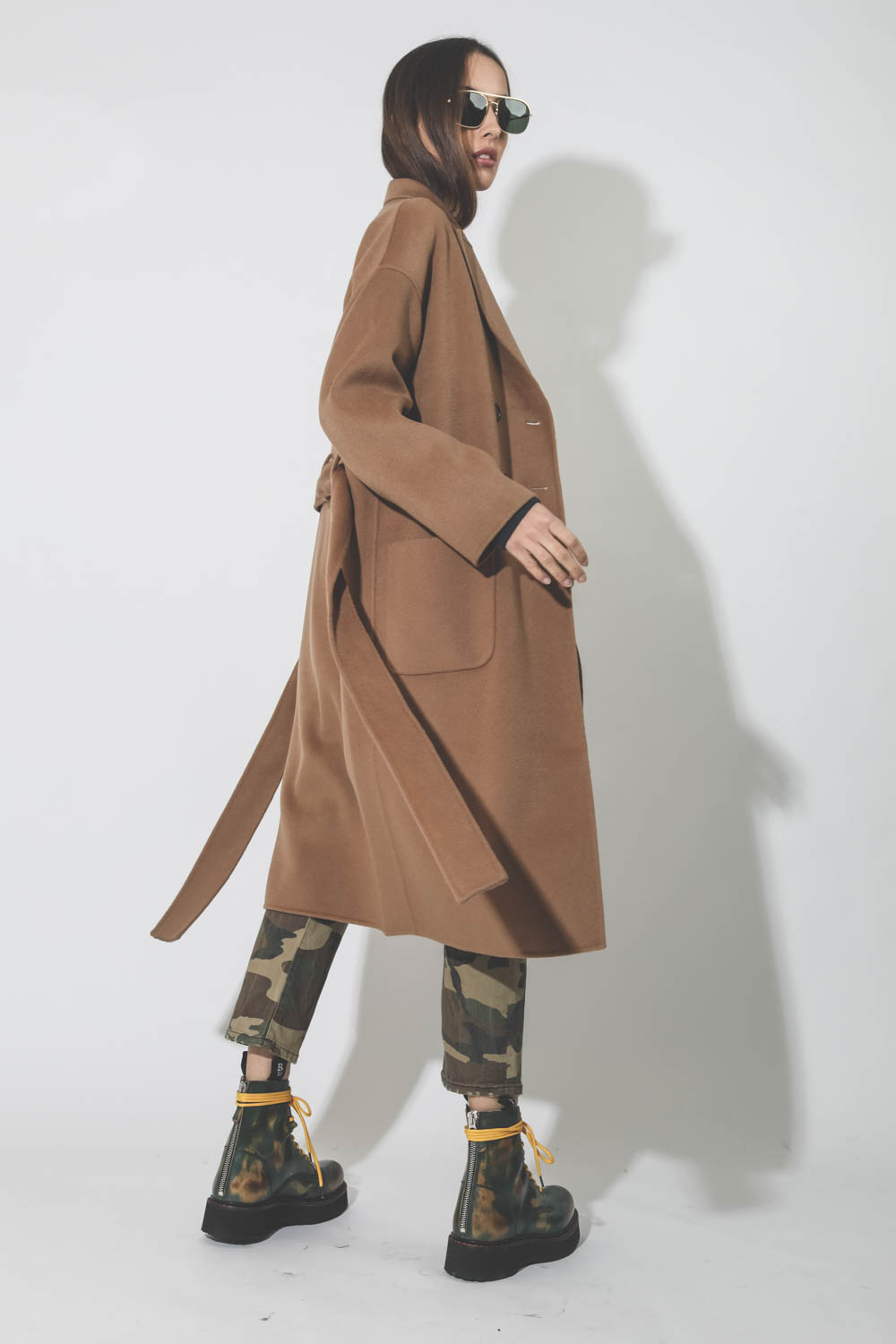 Anine Bing Dylan Coat - Camel 