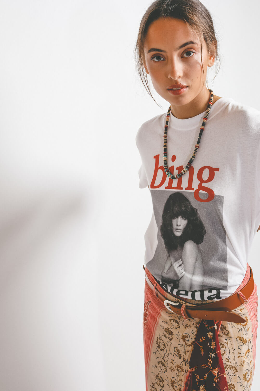Image du produit Anine Bing Lili Tee Ab x Helena Christensen - White - 2